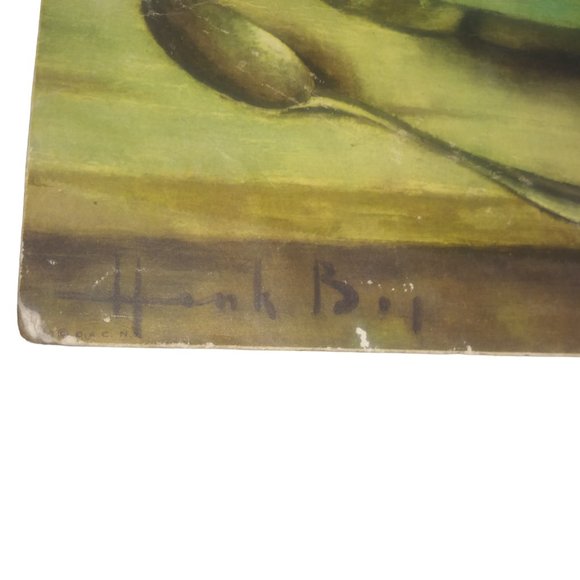 Henk Bos Still Life with TANGERINES Unframed Print-SIGNED- SM94 16 x 13 Inch - Picture 7 of 7